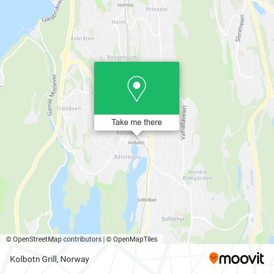 Kolbotn Grill map