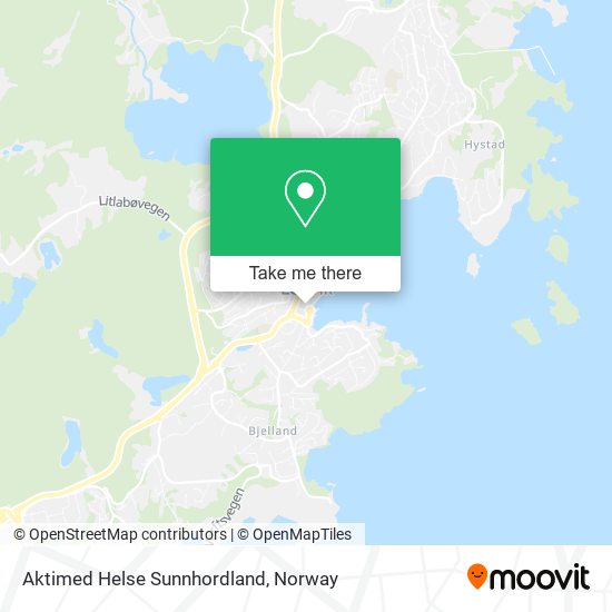 Aktimed Helse Sunnhordland map