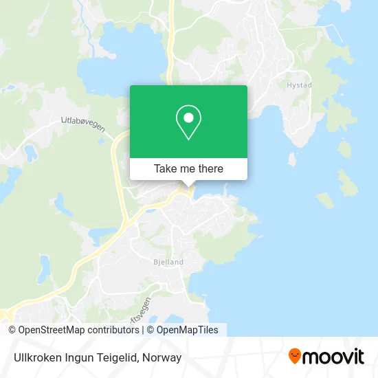Ullkroken Ingun Teigelid map