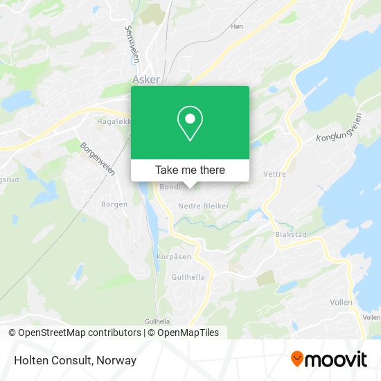 Holten Consult map