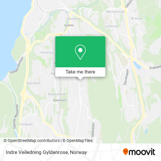 Indre Veiledning Gyldenrose map