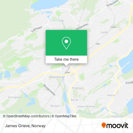 James Grieve map