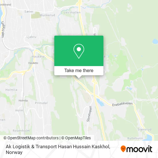 Ak Logistik & Transport Hasan Hussain Kaskhol map