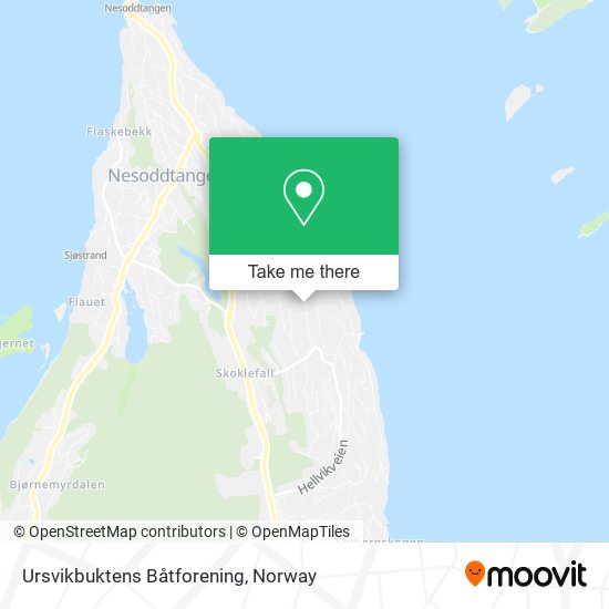 Ursvikbuktens Båtforening map