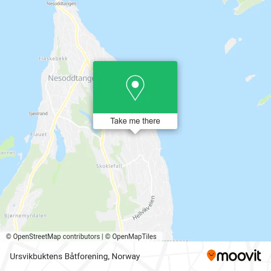 Ursvikbuktens Båtforening map