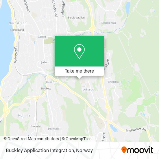 Buckley Application Integration map