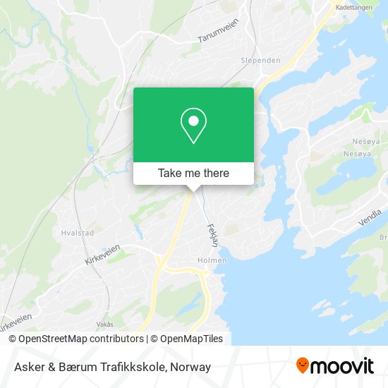 Asker & Bærum Trafikkskole map