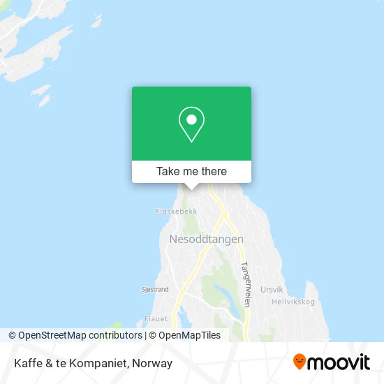 Kaffe & te Kompaniet map