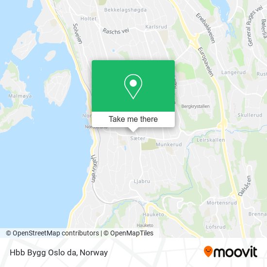 Hbb Bygg Oslo da map