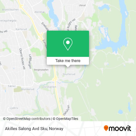 Akilles Salong Avd Sku map