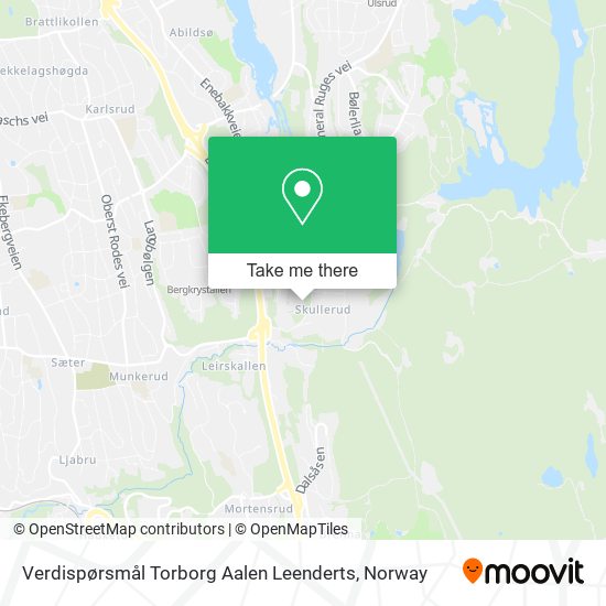 Verdispørsmål Torborg Aalen Leenderts map