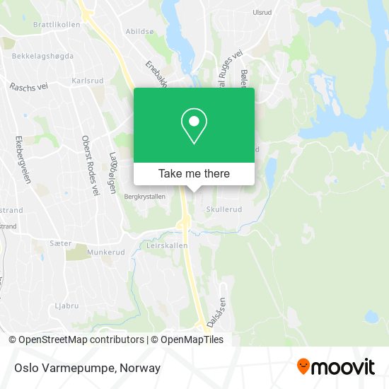 Oslo Varmepumpe map