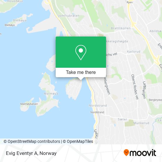 Evig Eventyr A map