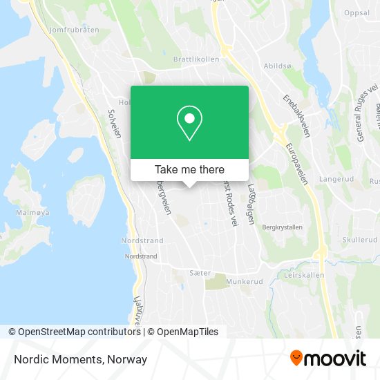 Nordic Moments map