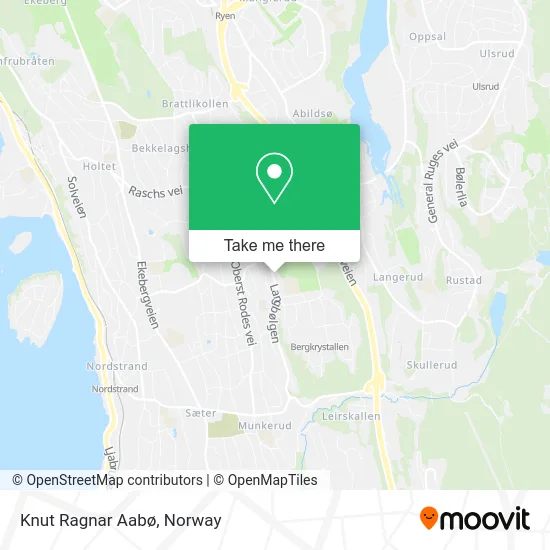 Knut Ragnar Aabø map