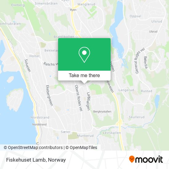 Fiskehuset Lamb map