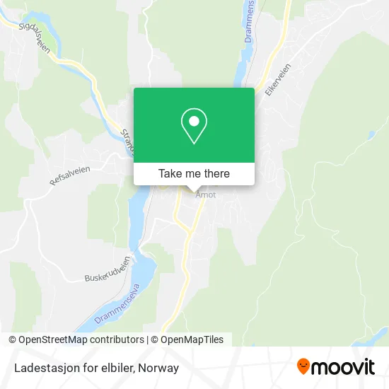 Ladestasjon for elbiler map