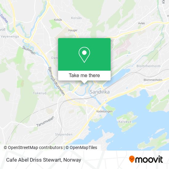 Cafe Abel Driss Stewart map