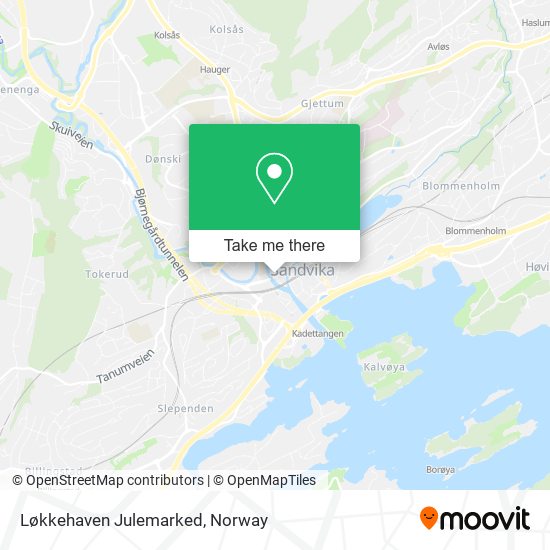 Løkkehaven Julemarked map