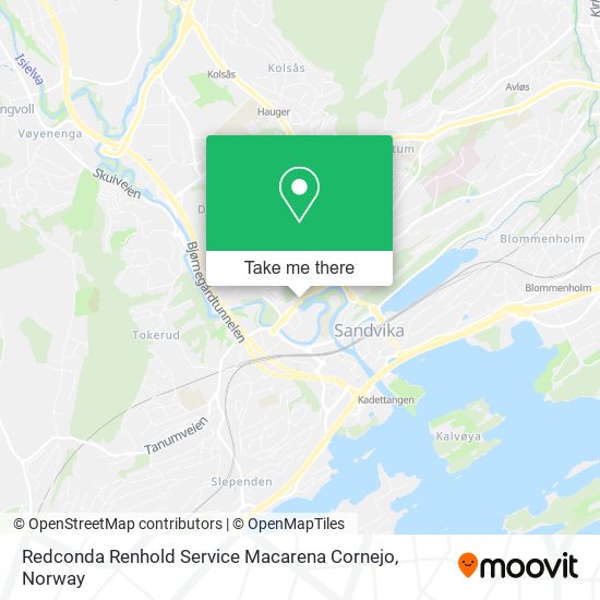 Redconda Renhold Service Macarena Cornejo map