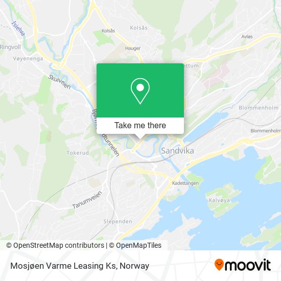 Mosjøen Varme Leasing Ks map