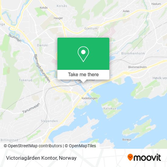 Victoriagården Kontor map