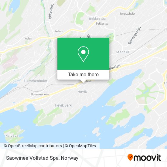 Saowinee Vollstad Spa map