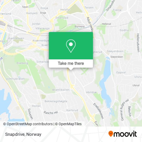 Snapdrive map