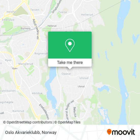 Oslo Akvarieklubb map