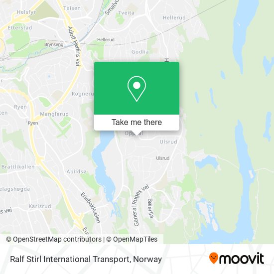 Ralf Stirl International Transport map