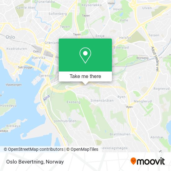 Oslo Bevertning map
