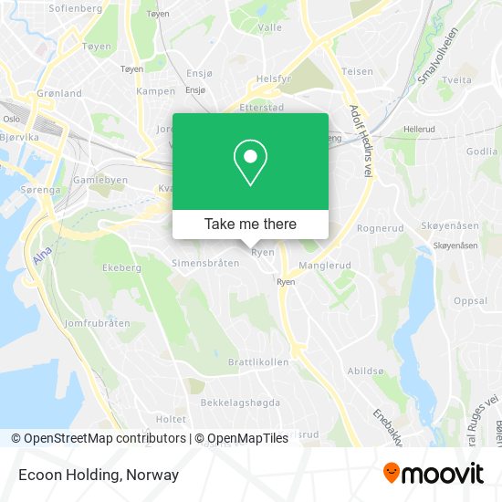 Ecoon Holding map