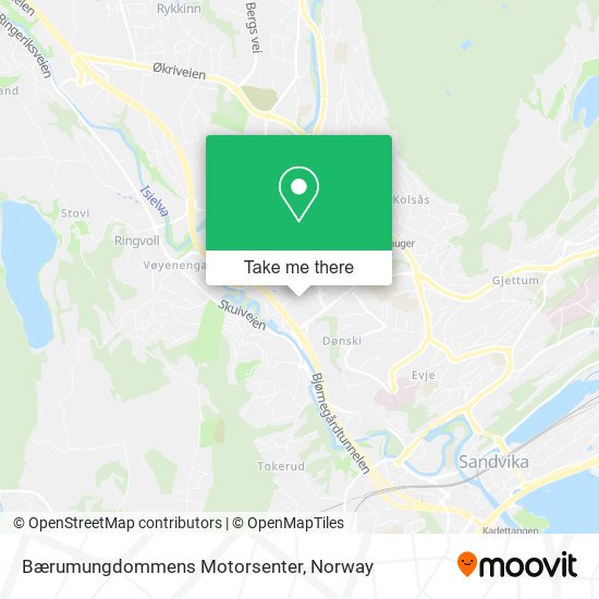 Bærumungdommens Motorsenter map