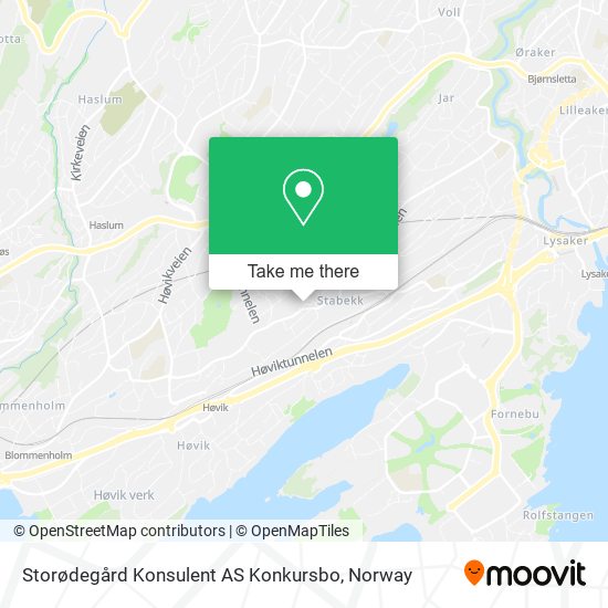 Storødegård Konsulent AS Konkursbo map