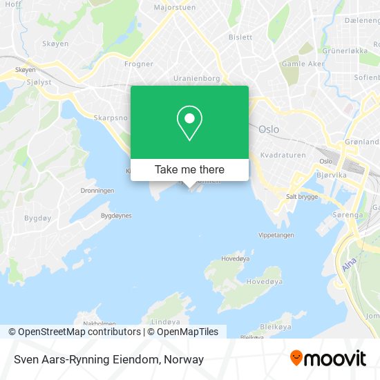 Sven Aars-Rynning Eiendom map
