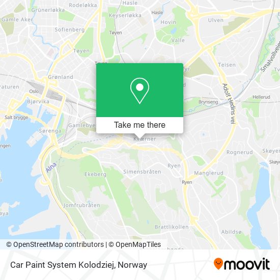 Car Paint System Kolodziej map
