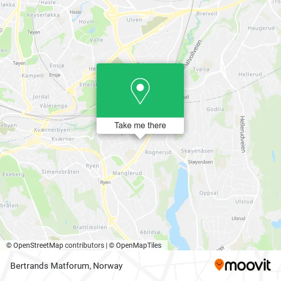 Bertrands Matforum map