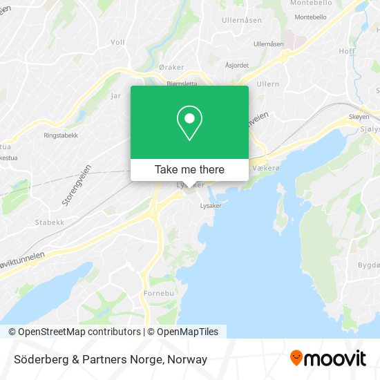 Söderberg & Partners Norge map
