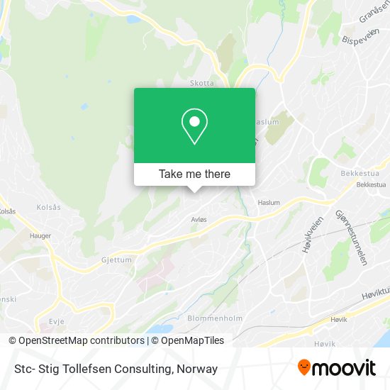 Stc- Stig Tollefsen Consulting map