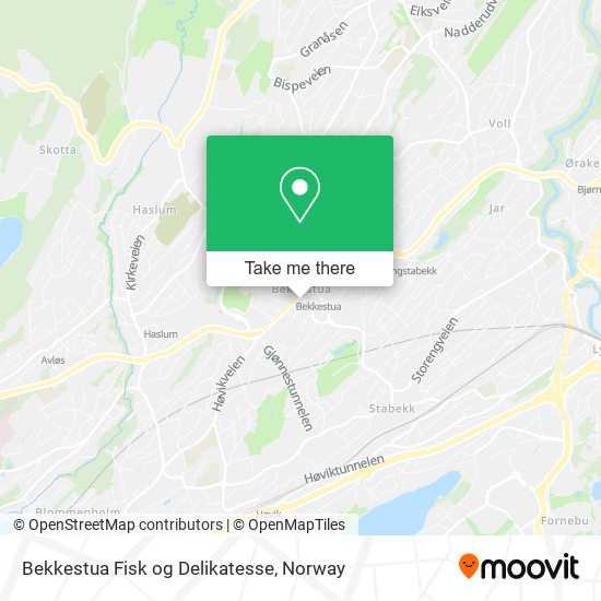 Bekkestua Fisk og Delikatesse map