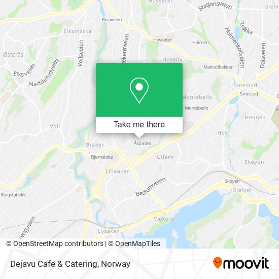 Dejavu Cafe & Catering map