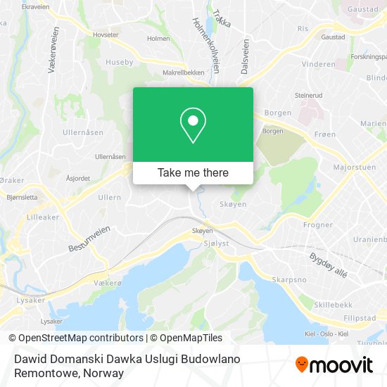 Dawid Domanski Dawka Uslugi Budowlano Remontowe map