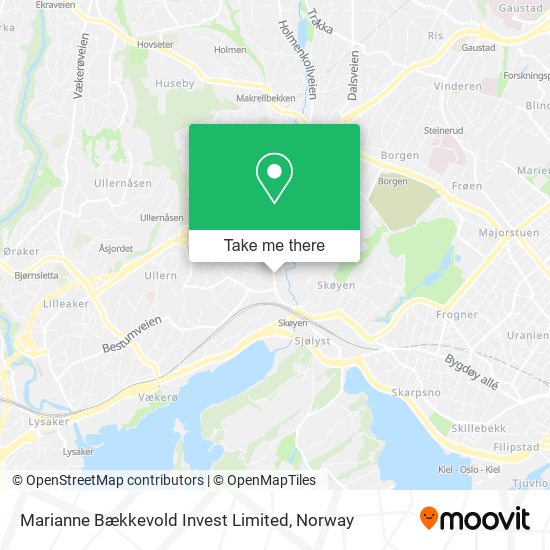 Marianne Bækkevold Invest Limited map