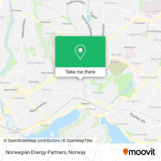 Norwegian Energy Partners map