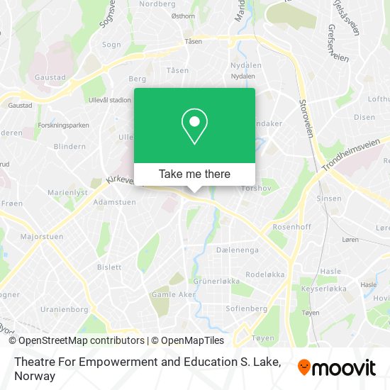 Theatre For Empowerment and Education S. Lake map
