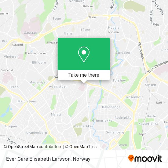 Ever Care Elisabeth Larsson map