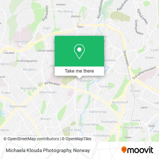 Michaela Klouda Photography map