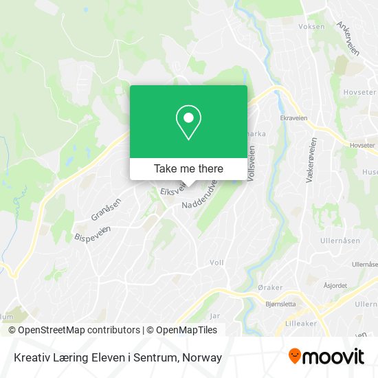 Kreativ Læring Eleven i Sentrum map