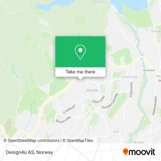 Design4u AS map