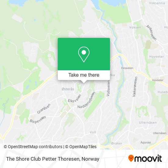 The Shore Club Petter Thoresen map